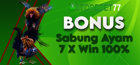 Sabung Ayam Win 7X 100% - STOREBET77