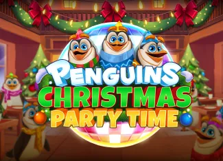 Penguins Christmas Party Time - STOREBET77