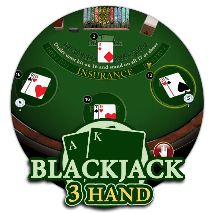 Blackjack 3 Hand - STOREBET77