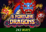 Spadegaming : 5 Fortune Dragons - STOREBET77